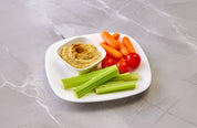 hummus dip & mixed veggies